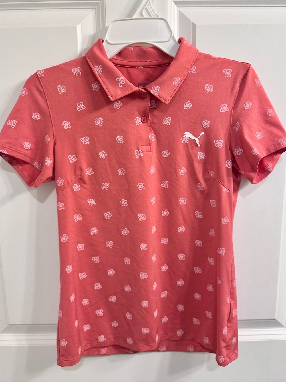 Girls Puma Golf Polo (size 11/12)